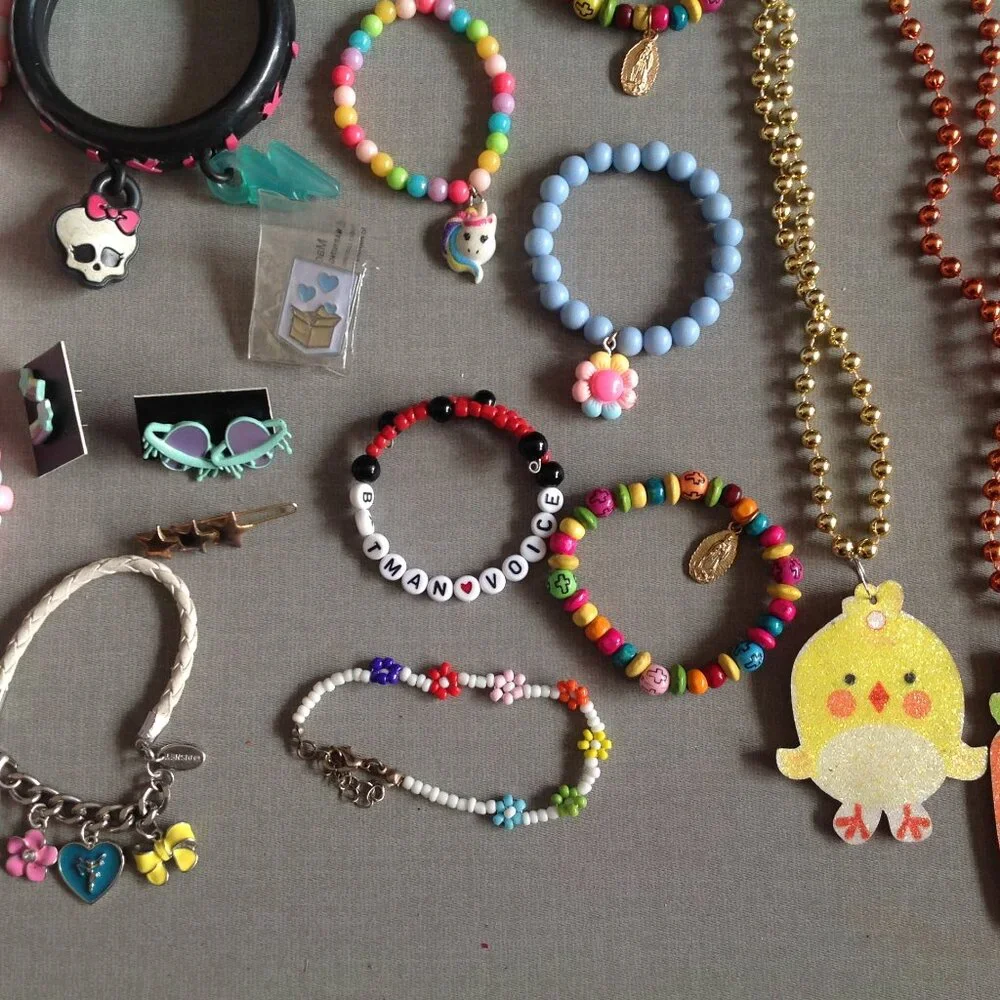 Vintage Lot of Child's Play Jewelry